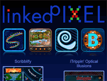 Tablet Screenshot of linkedpixel.com
